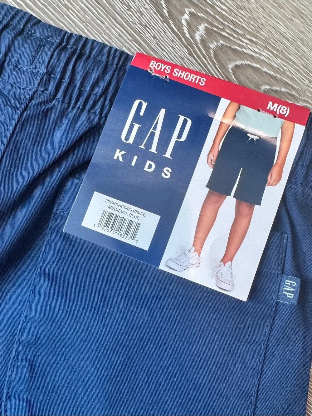 ✨BNWT✨ GAP Kids Medieval Blue Drawstring Shorts